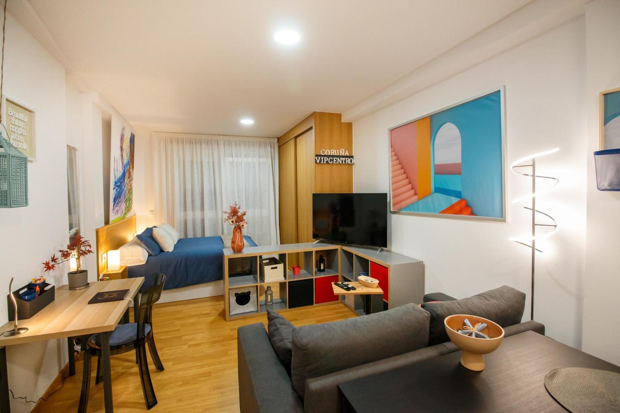 Apartamentos Coruna Vip Centro Ла-Корунья Экстерьер фото